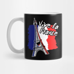 Bastille Day 14 July French Tricolore Eiffel Tower Funny Mug